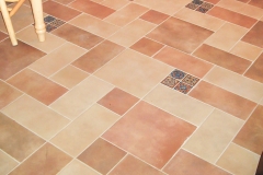 Tile floors