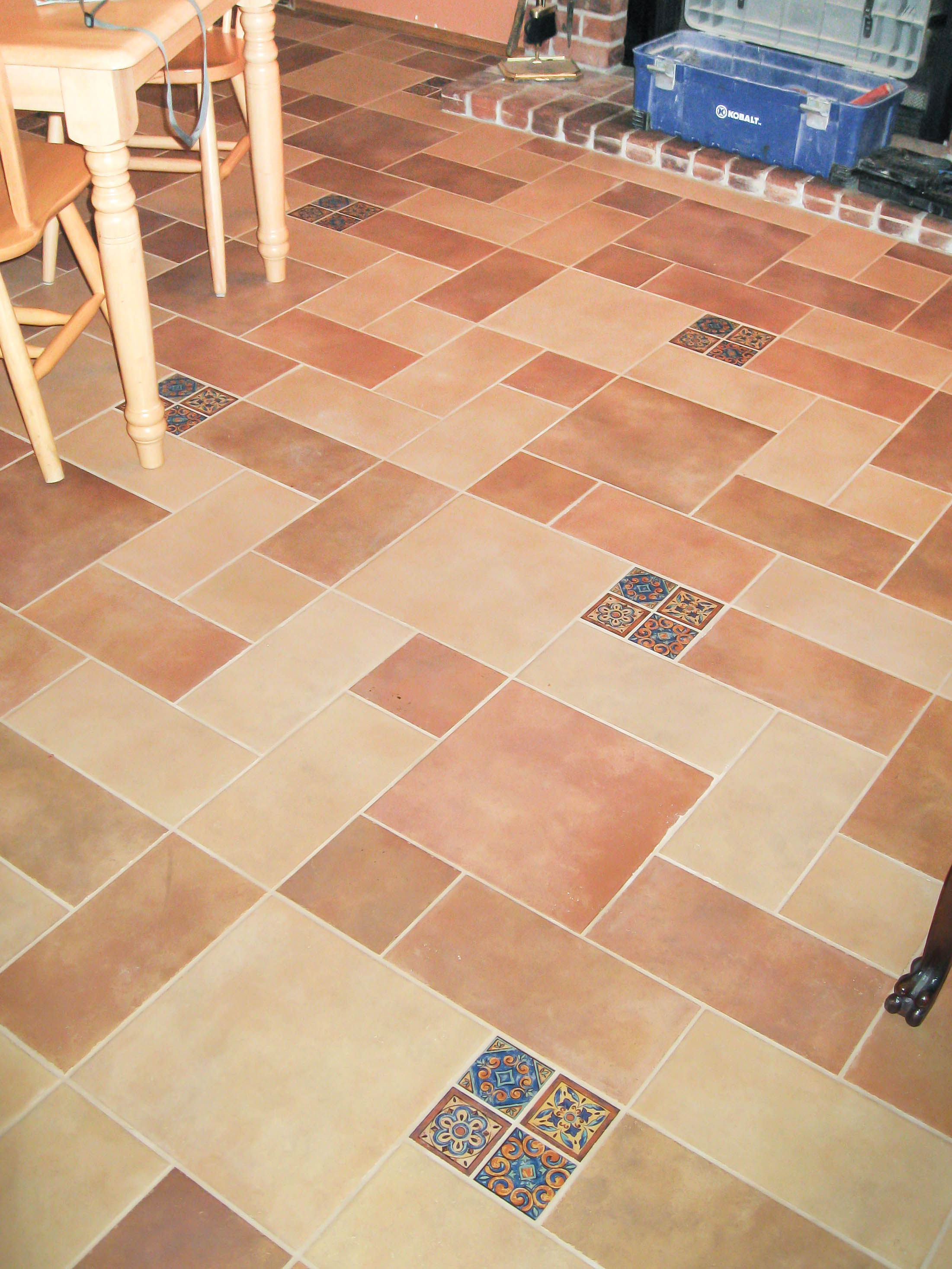 seattle's tile contractor, porcelain tile floor, tile floor layouts, tile floor patterns